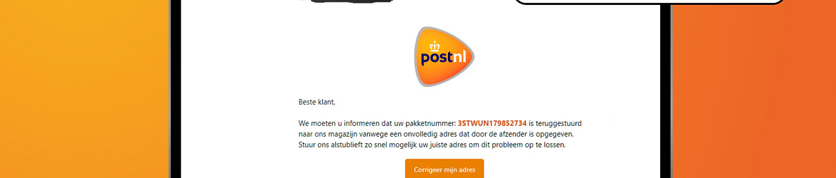 Phishing: Pakketbezorger gemist, of niet?
